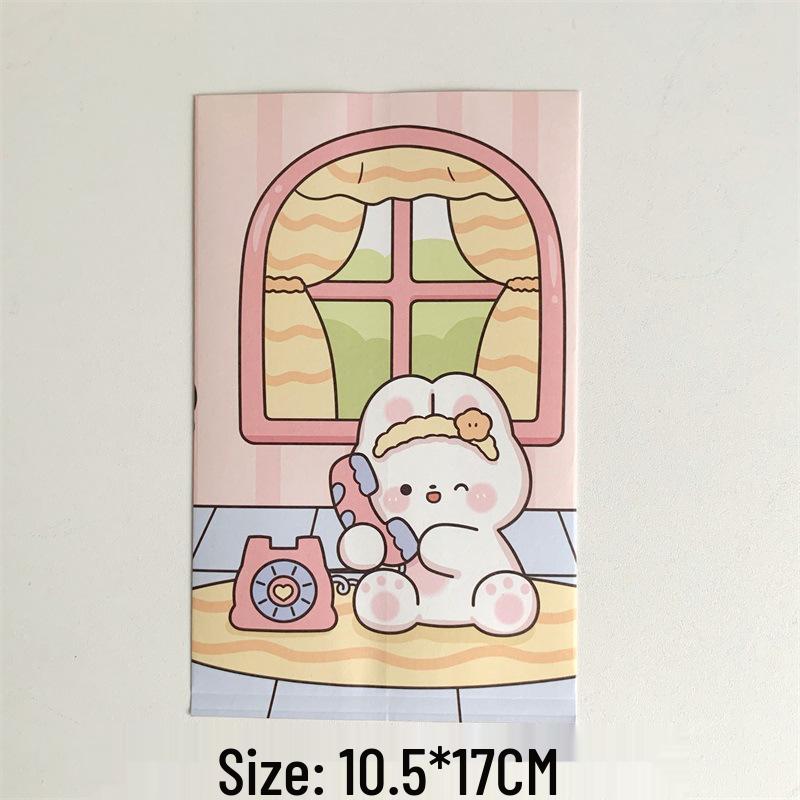 Christmas Bear Themed Laminated Paper Bag for Baking & Jewelry Storage