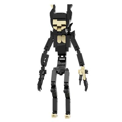 2025 Bendy und die Tintenmaschine 3D Kinderblock-Spieldesigner aus Kunststoff für Jugendliche und Kinder