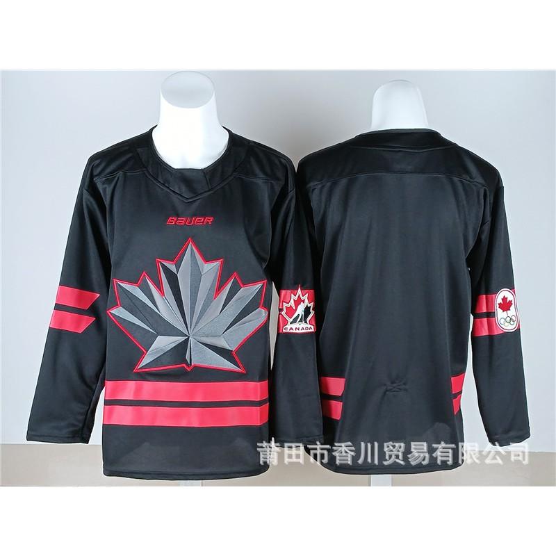 NHL Hockey Jersey USA Team Canada National Ice Uniform Cotton Sport Shirt Men