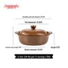 Jingqingfu Unglazed Ceramic Stew & Soup Pot