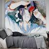 Chainsaw Man The Movie Reze Arc Hanging Bohemian Tapestry Hanging Tarot Hippie Wall Rugs Dorm Home Decor