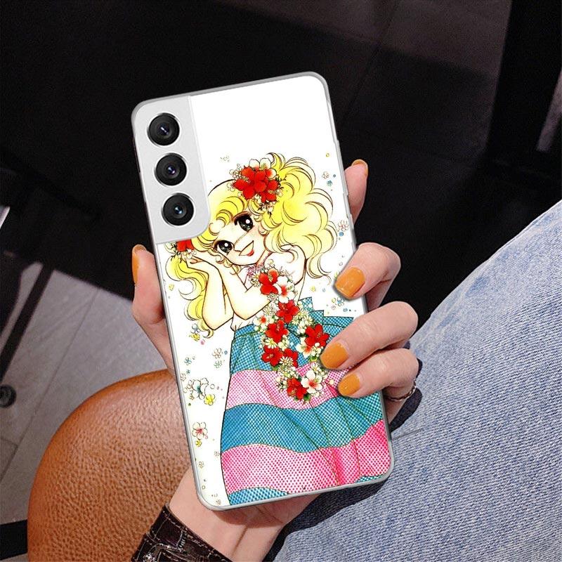 

Candy 90s Anime Phnoe Case for Samsung Galaxy S26 S25 Edge S23 S24 Ultra S22 Plus S21 S20 FE Unique Cover Soft Coque Galaxy S25 Samsung S21 Plus