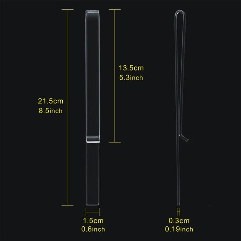 2Pcs Music Stand Clips,acrylic Transparent Music Score Clips, Guitar and Piano Score Clips Music Page Holder Clips