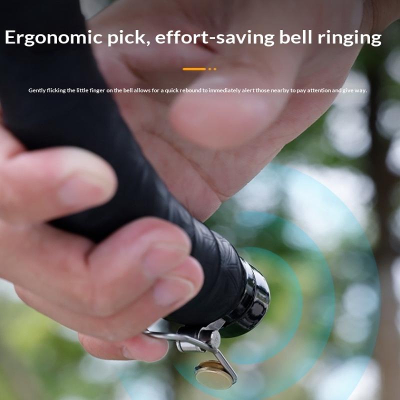 Bicycle Bell Curved Handlebar Plug Bell Horn Waterproof 80Db Loud High Decibel Ring Alarm Bell Road Bike Accessories