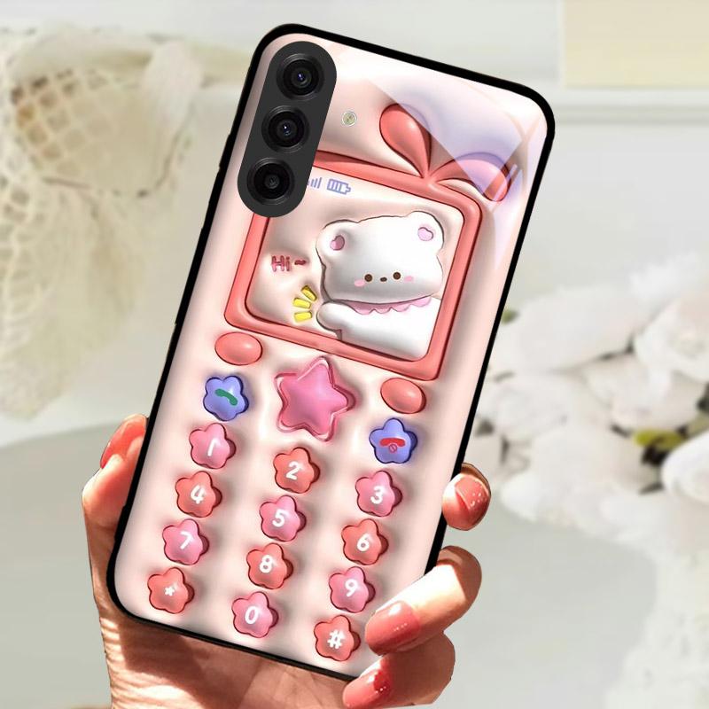 For Samsung Galaxy S25FE Case Fashion Lion Flower Tempered Glass Shockproof Bumper Cover For Galaxy S25 S 25 FE Camera Protector