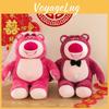 Bow Tie Lotso Veil Bear Plush Toy Cute Cartoon Couple Holiday Girl Gift Doll