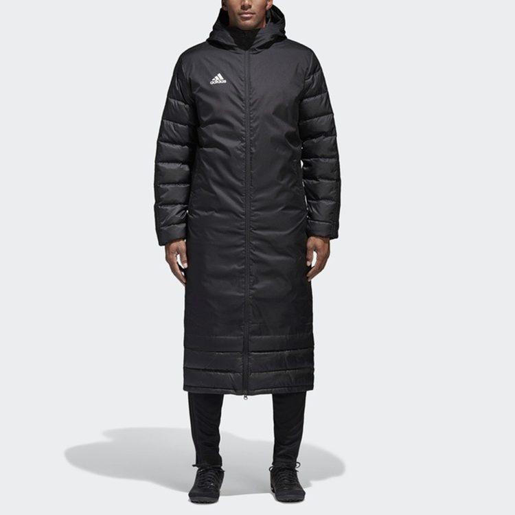 adidas Down Jackets Men's Black Hooded Thickened Other BQ6590