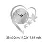 Acryl Wanduhr Vielseitiges Geschenk Kunstuhr für Esszimmer Studio Küche