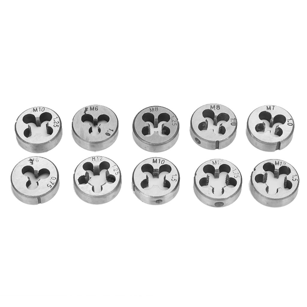 Screw Thread Tap Die Set External Thread Cutting Hand Tool Kit for Thread Processing