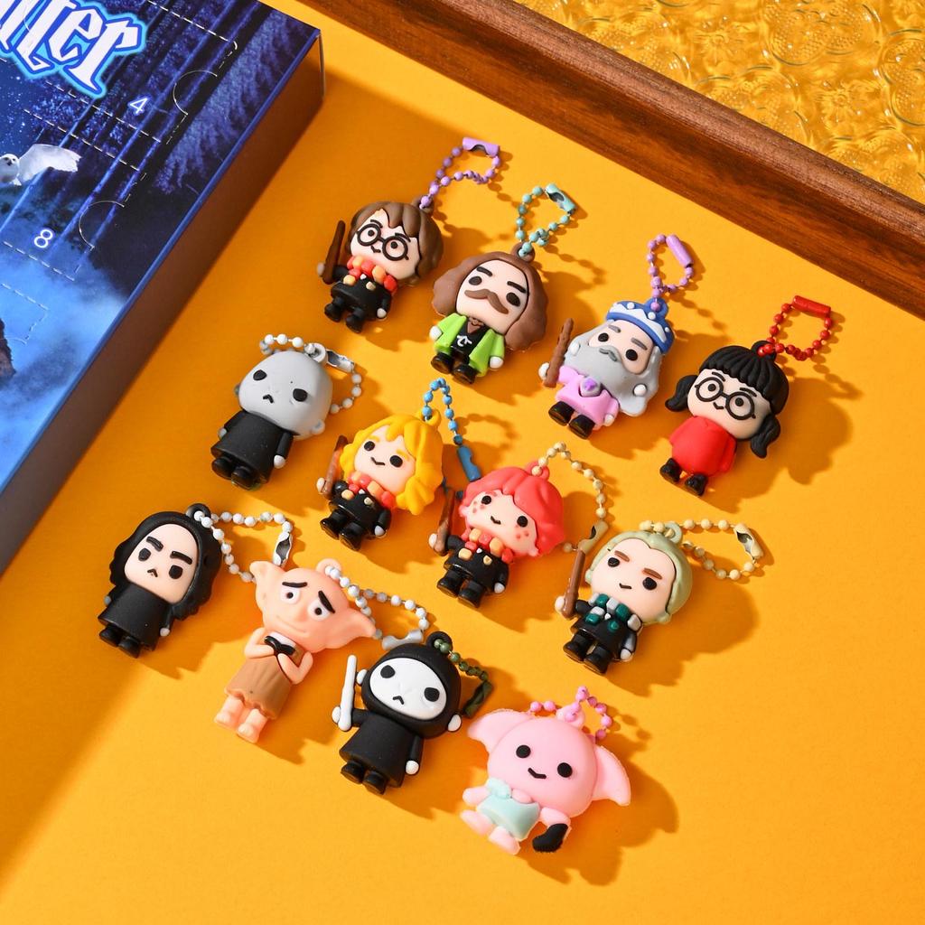 Harry Potter 24-Piece Blind Box Keychain & Backpack Ornament Set