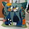 New Style Cushion Cover Picasso Embroidered Decorative Throw Pillowcases Abstract Creative Decoration For Home Sofa Car Covers