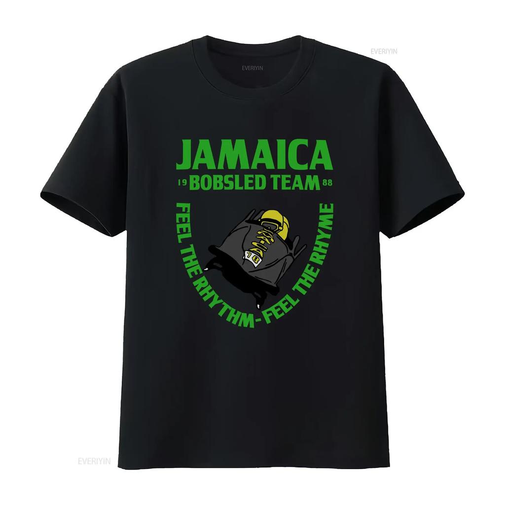 Jamaica 1988 Bobsled Team Cool Runnings Movie Inspired Usa Premium Blend T Shirt Feel The Rhythm Rhyme Vintage Stylish