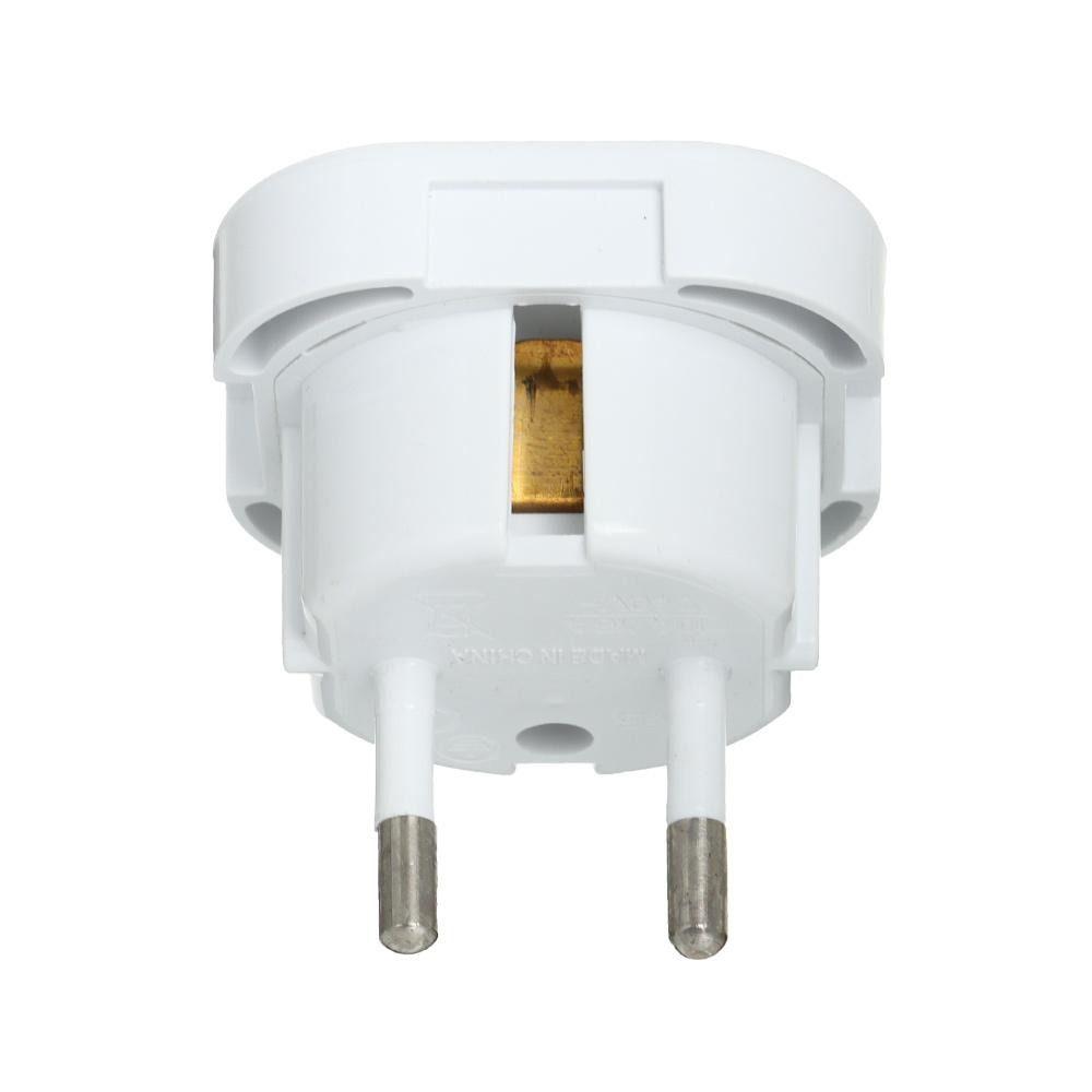 Power Charger Travel Adapter Wall Socket Outlet Connector Durable UK To EU Converter