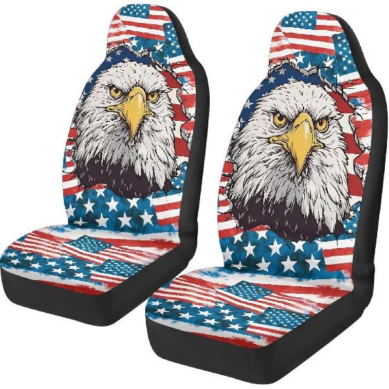 Purple Butterfly Galaxy Auto Car Seat Cover for Cars, Trucks, Vans, SUV, Vehicle Seat Cover Auto Saddle Blankets Driver Seat Protector Covers Full