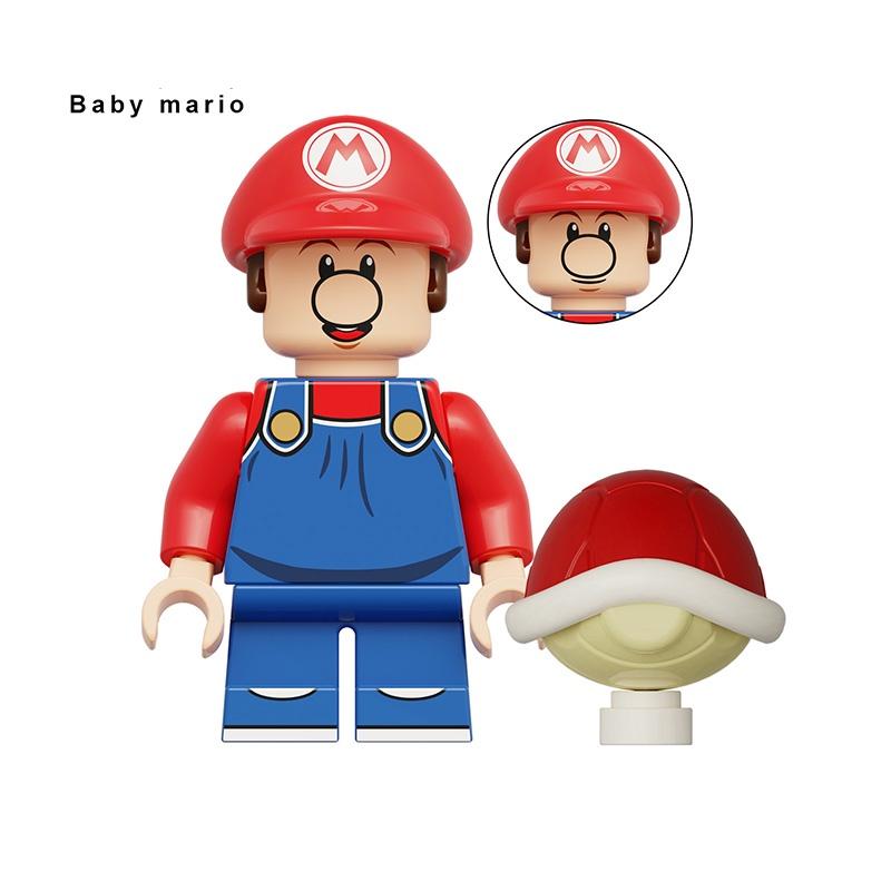 Kdl815 Супер Марио Марио Луиджи Детский Конструктор Игрушка Baby Mario