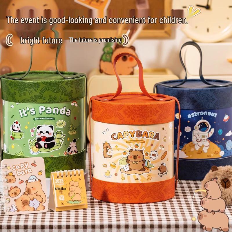 AKIRO Deluxe Panda Hugging Bucket Gift