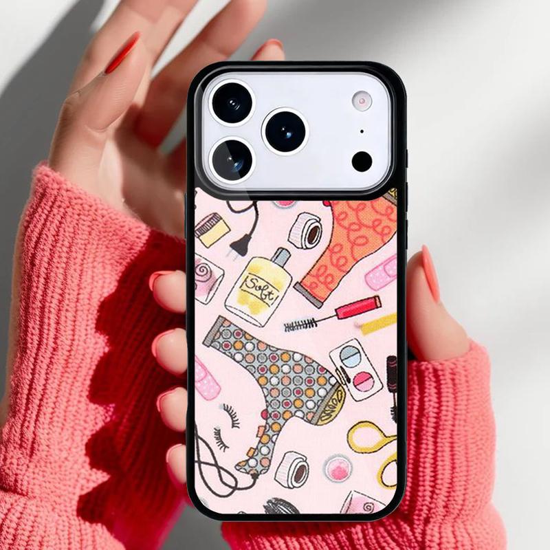 Hair Stylist Hairdresser soft Phone Case for iPhone 17 16 15 14 13 Pro Max Back Cover for 12 11 Pro Coque