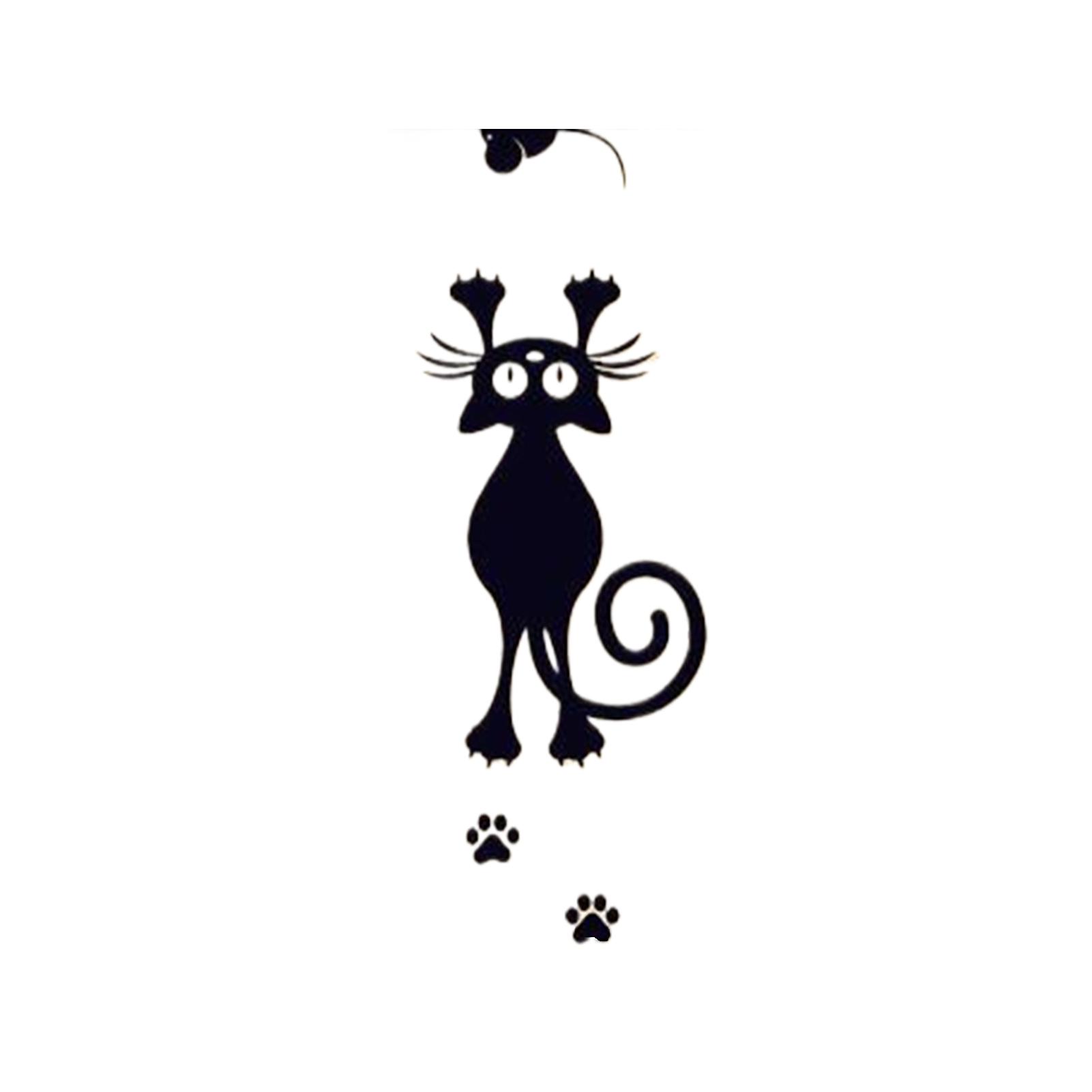 

Self-Adhesive Cartoon Cat Stickers For Decor Simple To And Removable Switch Stickers Wall KTJ