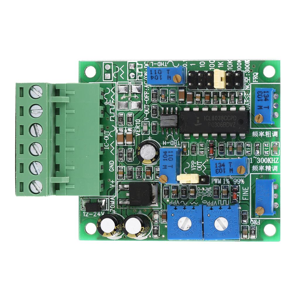 

SG8038 DDS Генератор сигналів Синусоїдальна Трикутна Прямокутна Хвиля Модуль плати