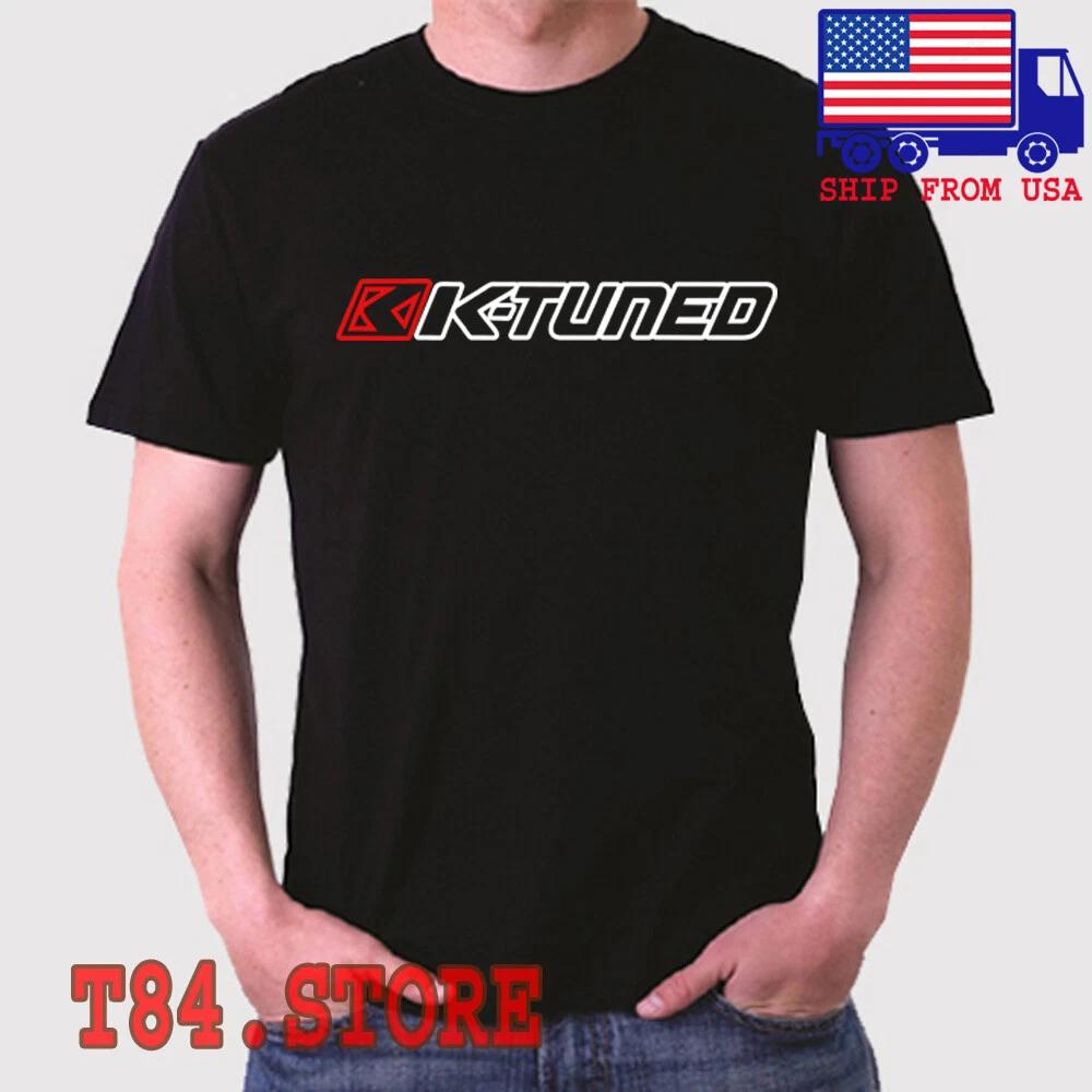 K-Tuned Racing Engine Cars Men s Black Size S to 5XL 3XL