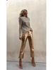 2024 European & American Sequin Mesh Slim-Fit Long-Sleeve Top