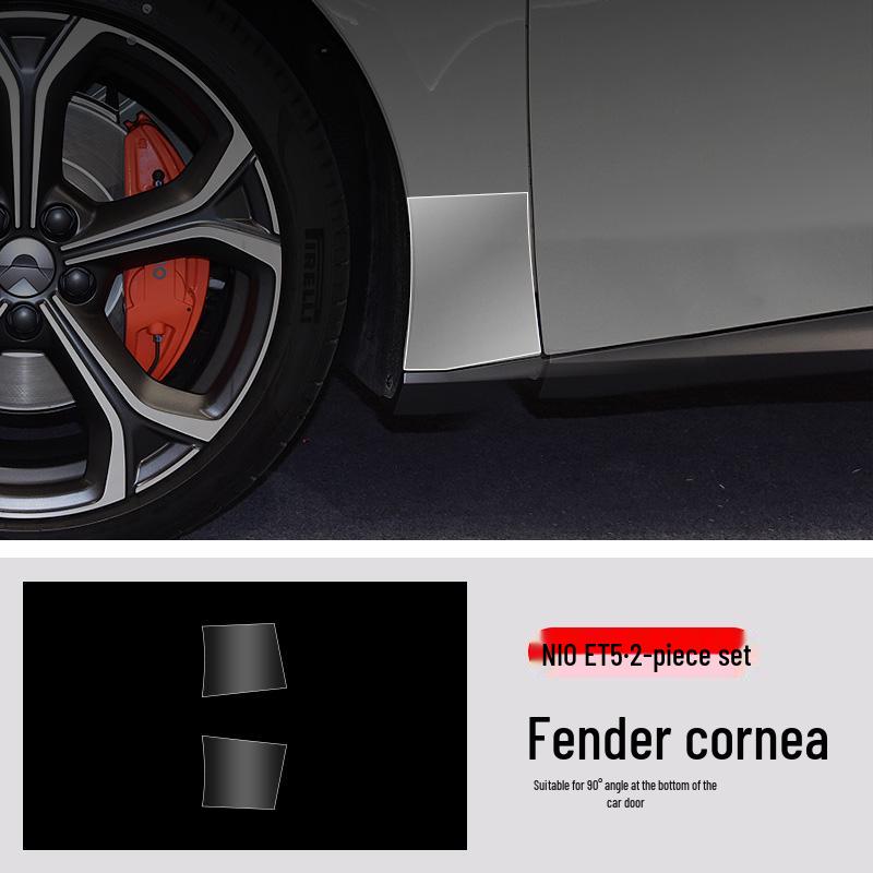 NIO ET5 Kundenspezifische Tür Ecke TPU Lackschutzfolie Kratzschutzaufkleber