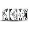 Original 925 Sterling Silver Charms Mother and Baby Bead Mom Bead Fit Original Bracelets For Women DIY Jewelry Gift