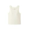 Solid Color Round Neck Sleeveless Breathable Vest Women Tops L226W094-000Q