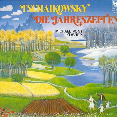 LP Record MICHAEL PONTIKLAVIER  TschaikowskyDie Jahreszeiten Op.37 FSM33037 FSM Germany Classical Used