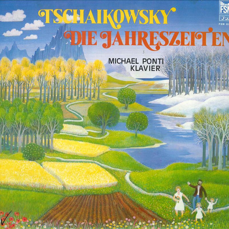 

Платінка MICHAEL PONTIKLAVIER Чайковський Пори року Op.37 FSM33037 FSM Німеччина Класика Вживана