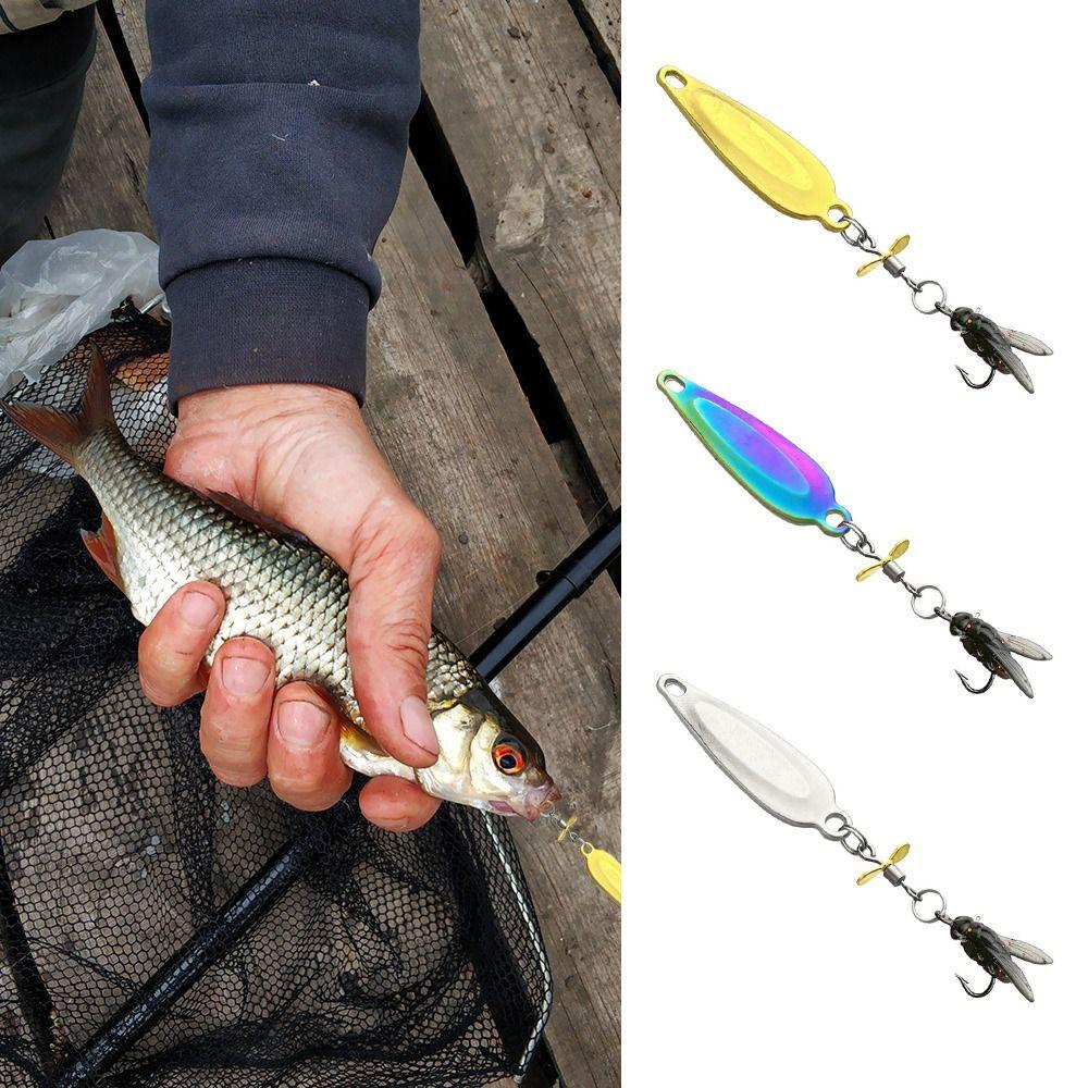 Angling Gear Fishing Spinner Baits Metal Propeller Fishing Bait  for Fish Catching Accessories