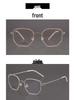 Linde Ultra-Light Esben Irregular Polygonal Anti-Blue Light Myopia Glasses Frame
