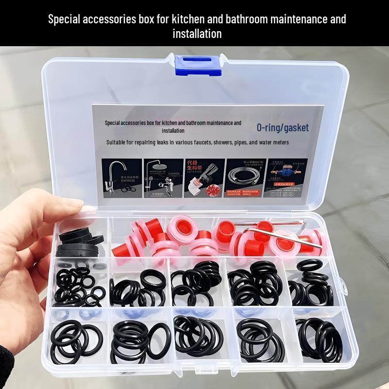 

Набор уплотнительных колец для вращающегося смесителя для ремонта кухни и ванной комнаты