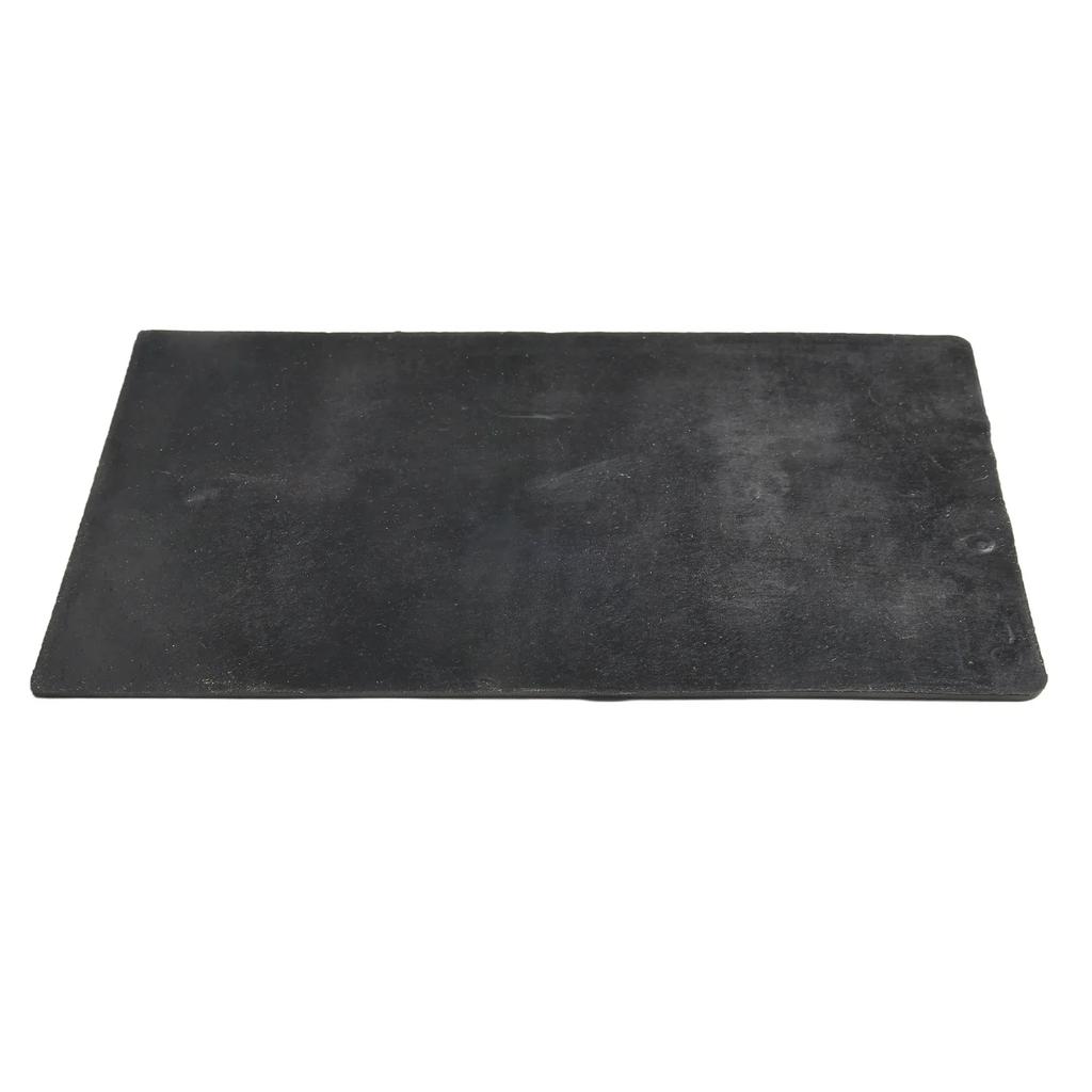 Tool Parts Base Plate Pad 4 Round Mounting Holes Belt Sander Power Tool Accessories Rubber 165x110mm Backing Sheet