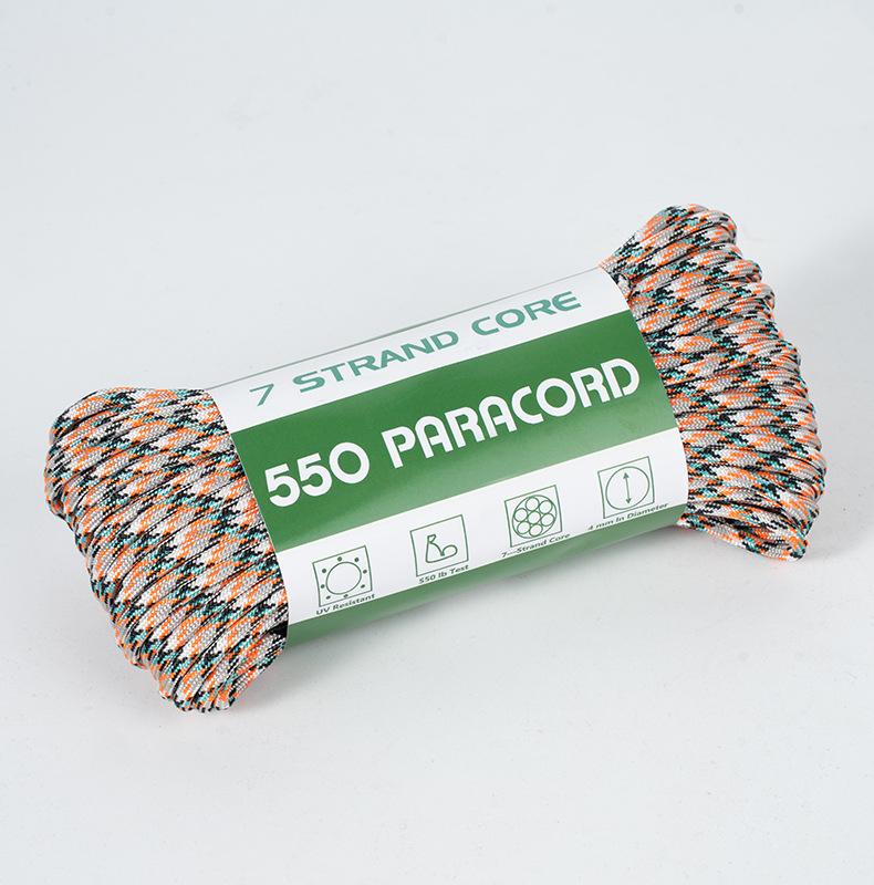 4mm 7 Strand Core 550 Polyester DIY Handmade Woven Bracelet Cord Jewelry Raw Material Keychain Phone Pendant Findings Nylon Rope