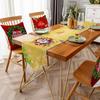 Beautiful Christmas Table Cloth Rectangular Dustproof Decorations Tables Clothes for Merry Christmas Holiday