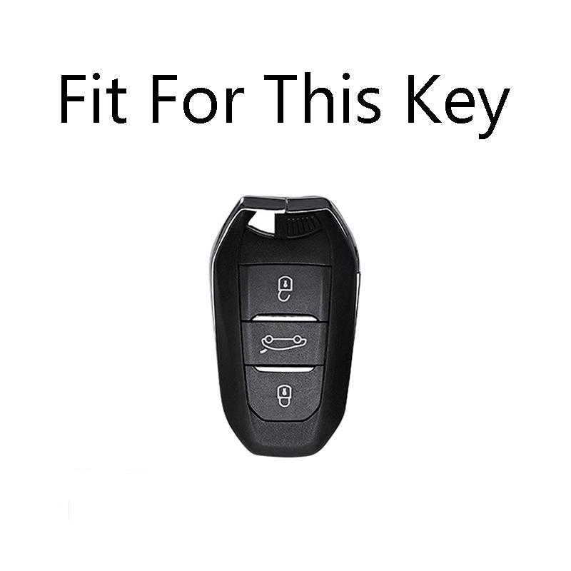 Zinc Alloy Car Key Case Cover For Peugeot 308 3008 508 5008 408 4008 208 301 407 For Citroen C4 C6 C3-Xr Picasso Ds