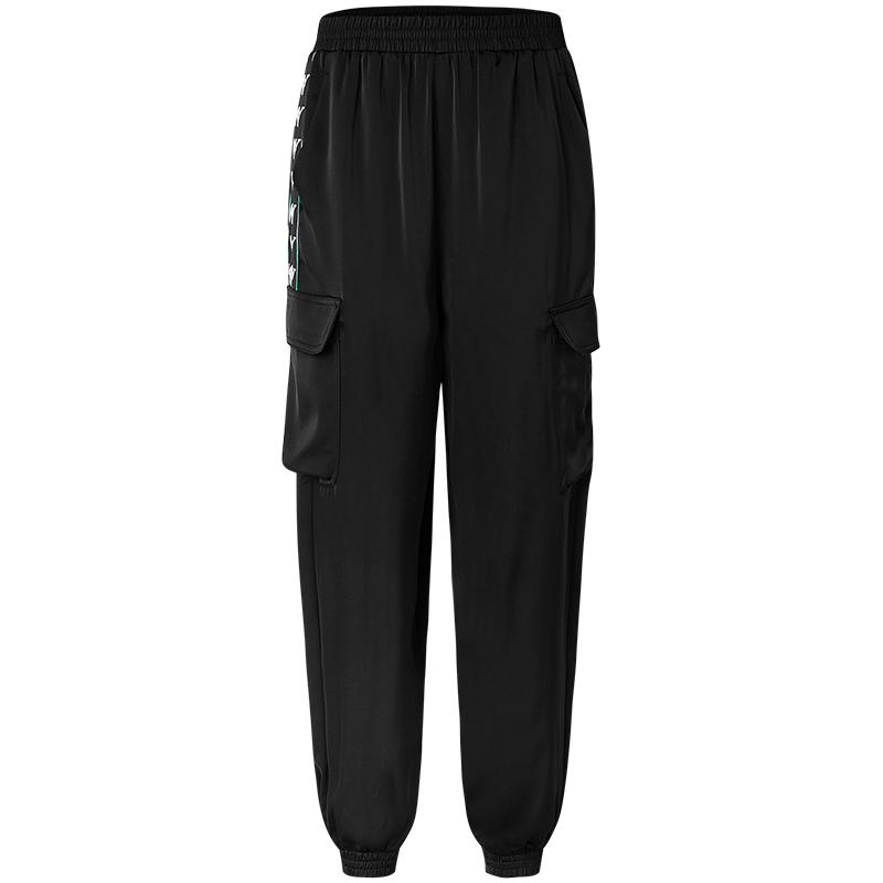 Kappa Women s Side-Stripe Tapered Track Pants S