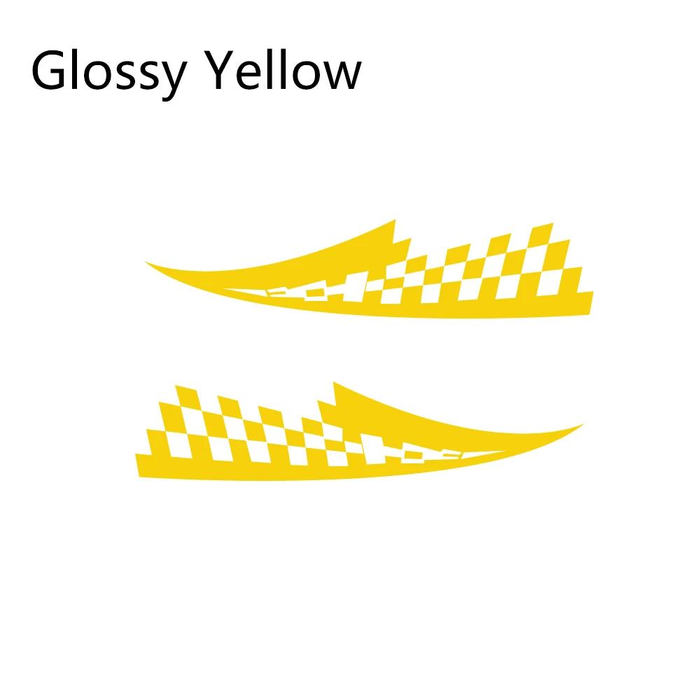 Universal Car Hood Over Stickers Vinyl Film Bonnet Decals Auto Racing Sports Style Fit All Models Automobiles Tuning Accessories