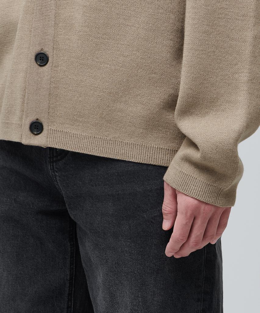Musinsa Standard Minimal Cardigan [Beige]