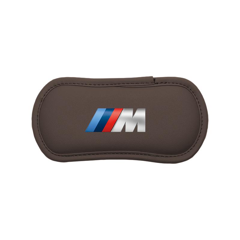 BBIG5 Car Interior Leg Knee Rest Pads Leather Cushion Valve Cap Auto Sticker For BMW X1 X2 X3 X5 X4 X6 X7 iX3 F20 F10 F07 E70 E46 E90