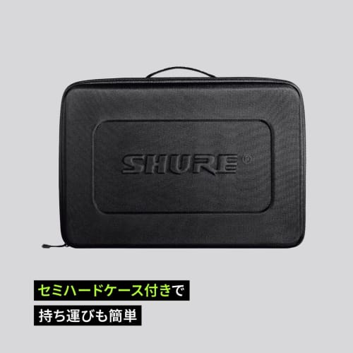Shure BLX24/B58 Wireless Microphone System: BLX2/BETA58A Handheld Dynamic Microphones and BLX4 Receiver. Professional-grade for Singing, Vocal Perform