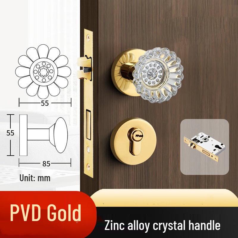 Shengbai Spherical Zinc Alloy Indoor Door Lock