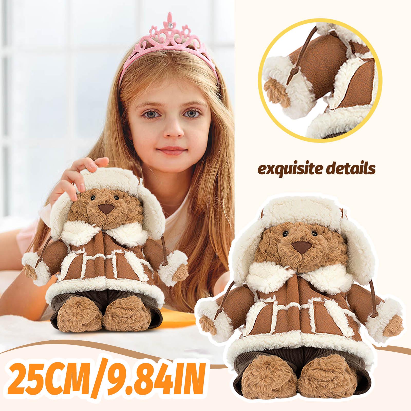 

Плюшеві іграшки, милі та ідеальні подарунки на день народження для друзів та однокласників, подарунки на випускний One Size