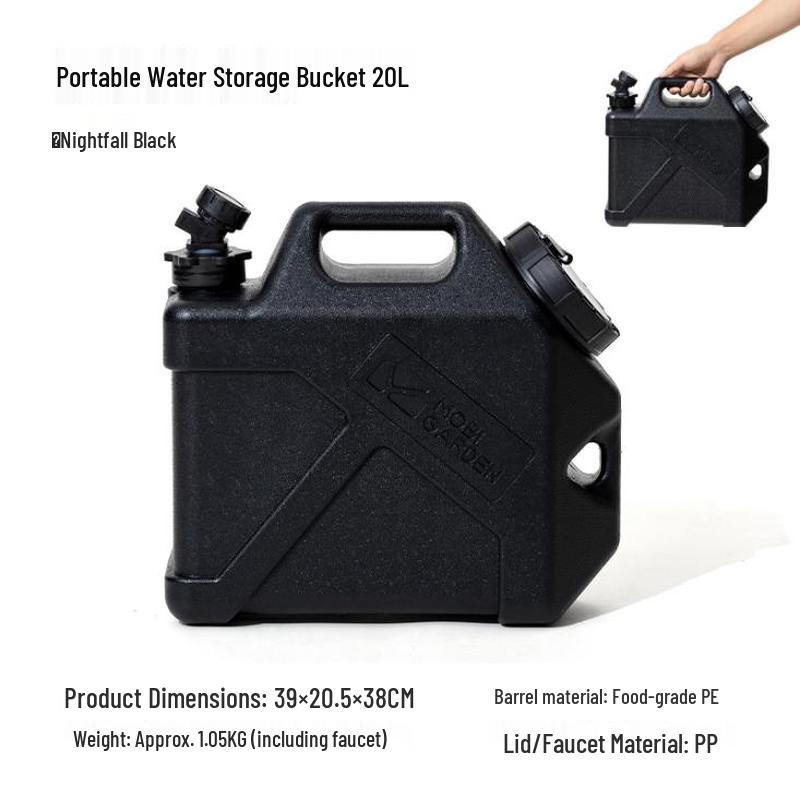 MOBIGARDEN Portable Camping Water Bucket 20L