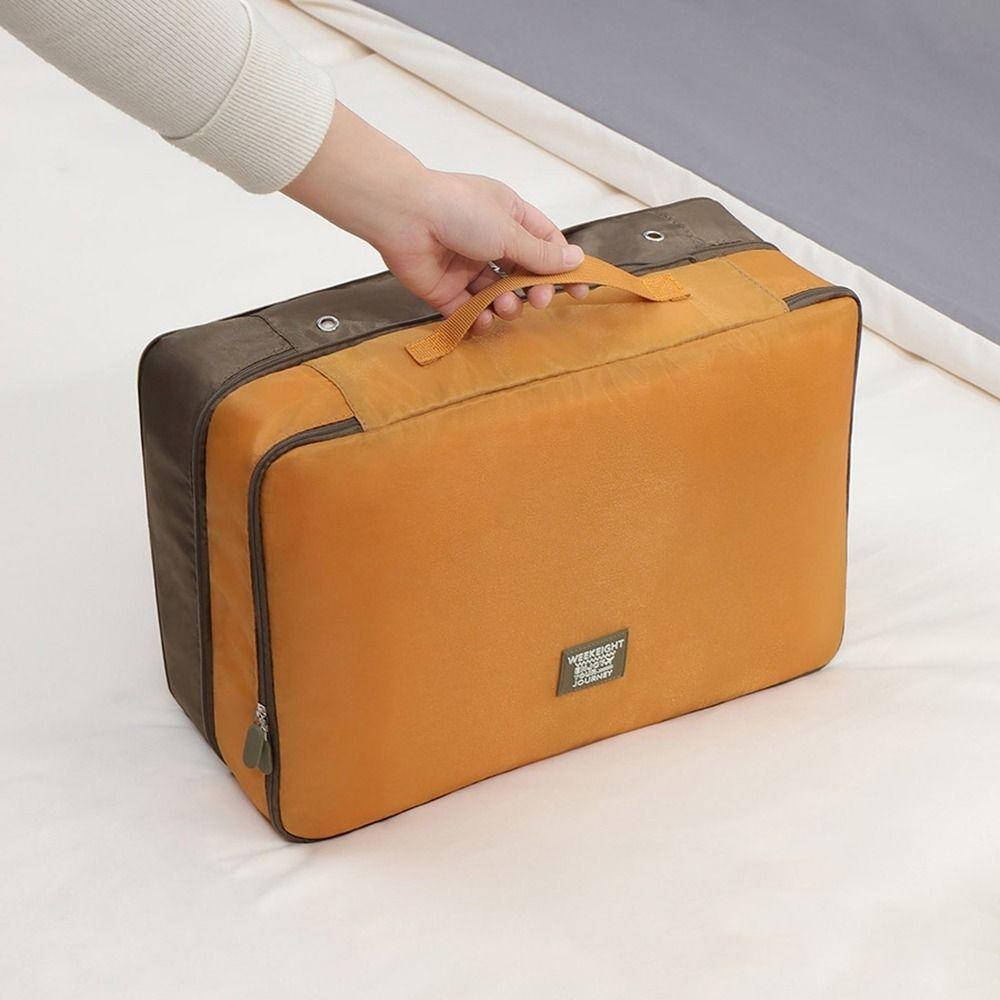 Large Capacity Duvet Cotton Compression Bag Dustproof Clothes Quilt Storage Bag for Home