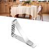 6Pcs Stainless Steel Tablecloth Clips Triangle Large Caliber Table Top Fixing Clips High Elastic Desktop Fixing Clamps Home Use