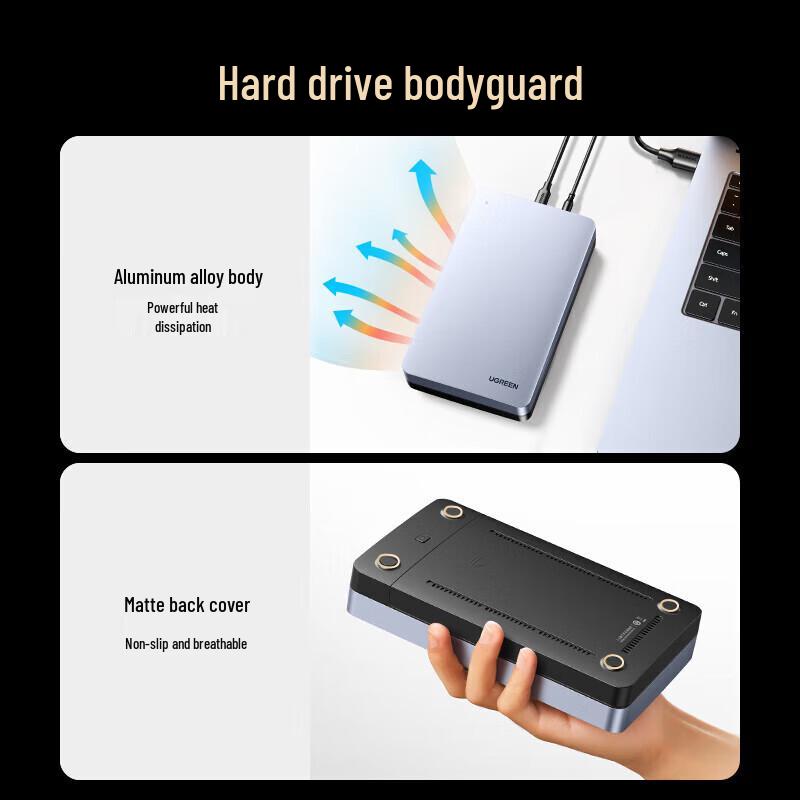 Ugreen Type-C 3.1 External Hard Drive Enclosure