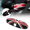 BLH1 Artudatech For MINI R56 Cooper R55 R57 R60 R61 Car Rear View Mirror Cover UK Flag Housing ABS Rearview Mirror Vehicle Parts