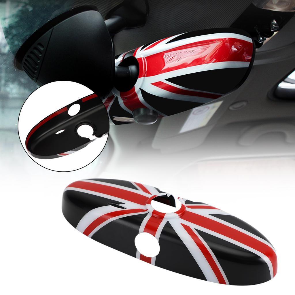 BLH1 Artudatech For MINI R56 Cooper R55 R57 R60 R61 Car Rear View Mirror Cover UK Flag Housing ABS Rearview Mirror Vehicle Parts